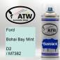 Preview: Ford, Bohai Bay Mint, D2 / M7382: 400ml Sprühdose, von ATW Autoteile West.